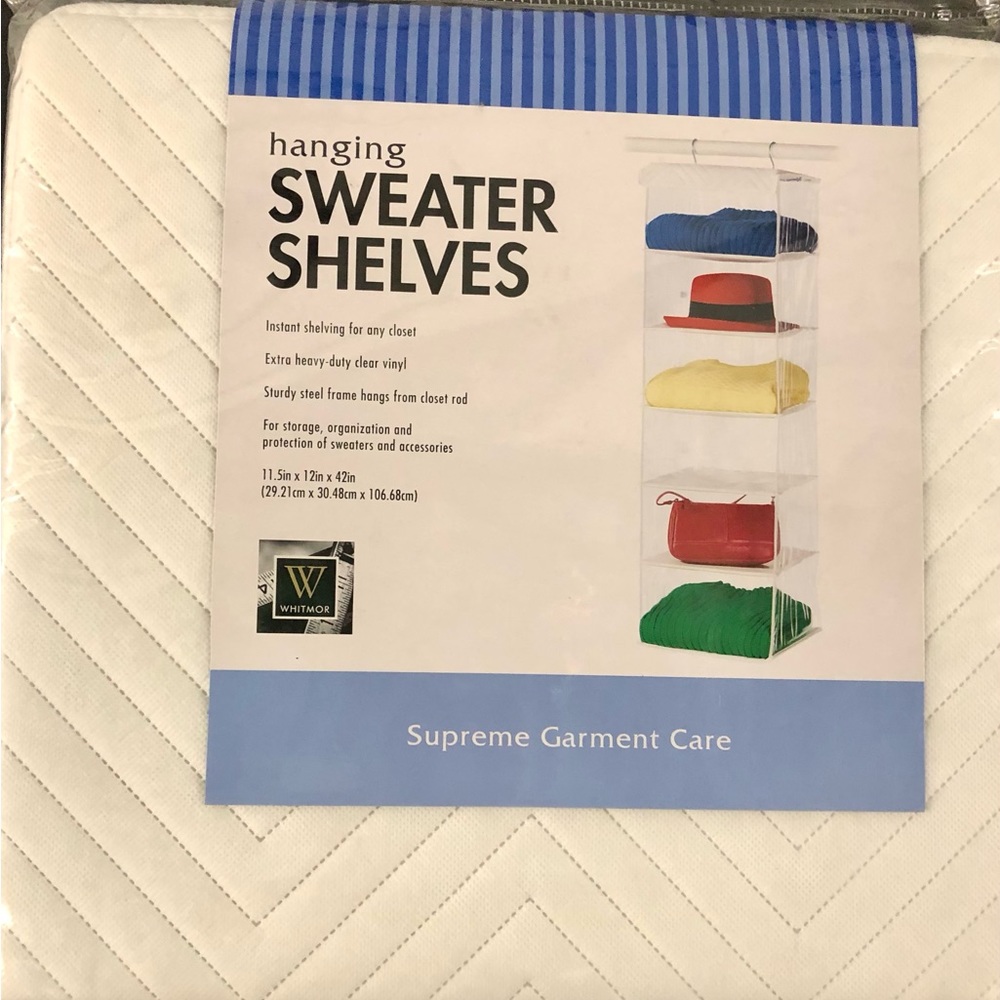 New Hanging Sweater Shelves